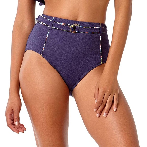 anne cole high waist swim bottom